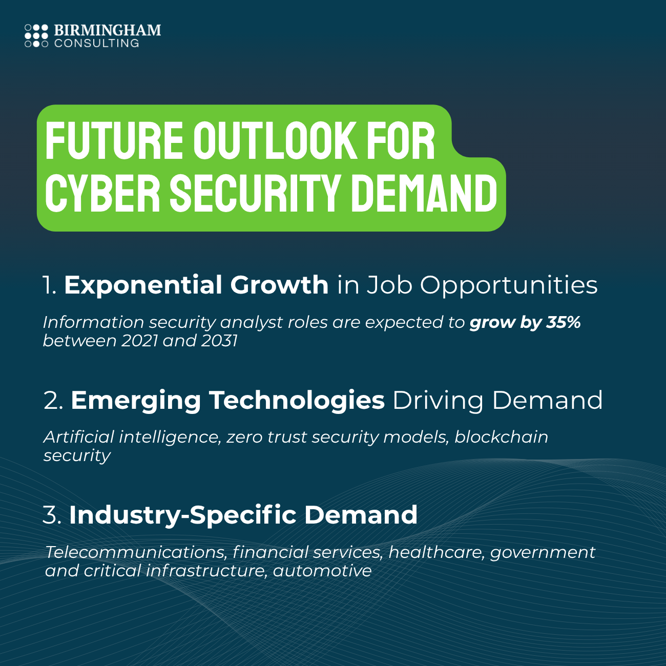 Will cybersecurity be in demand in the future? Current trends driving cyber security demand